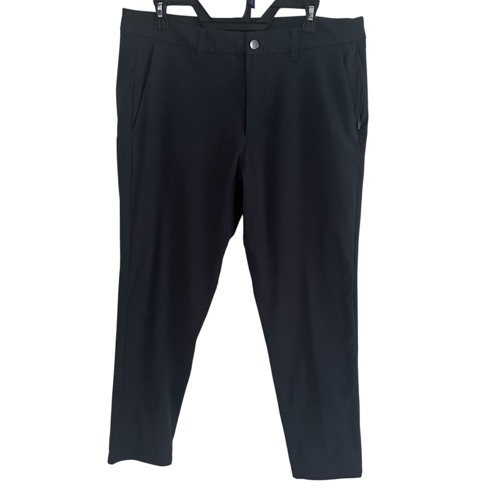 Lululemon ABC Classic-Fit Trouser Slim Commission Pants 34 Dark Grey